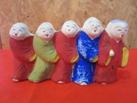 骨董市で見つけた京都の伏見人形です。