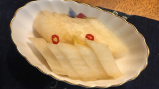 母直伝の「大根の柚子香漬け」を作りました